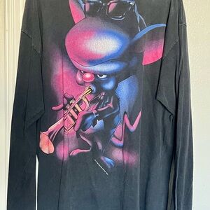 1996 Pinky and the brain vintage tshirt Long sleeve size xl animaniacs